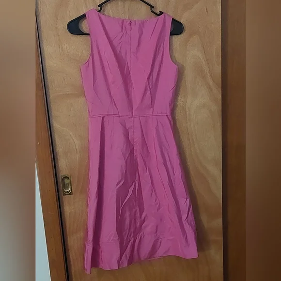 J.Crew 100% Silk Pink Dress - Picture 5 of 6